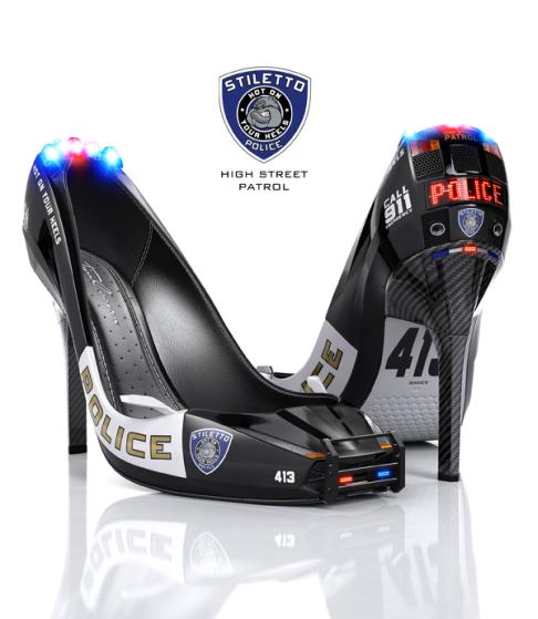 sexy stilettos police